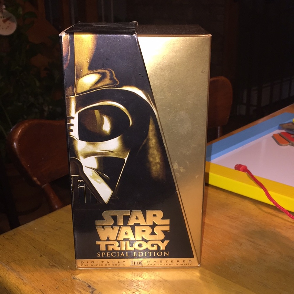 Special edition Star Wars trilogy VHS